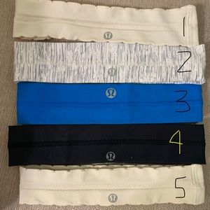 Lululemon headband bundle